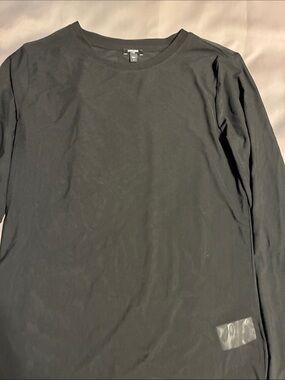 Black sheer M Express top
